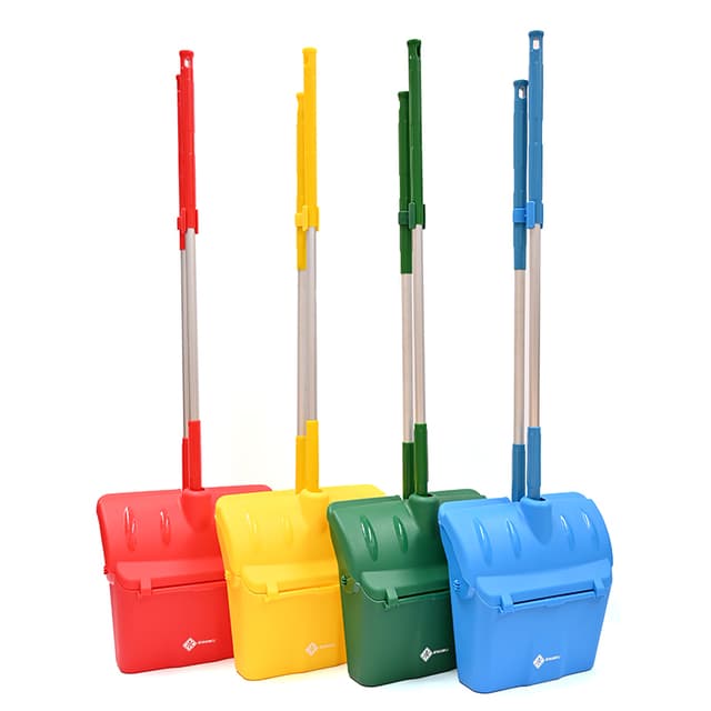 Windproof Food Grade Dustpan Set Closable with Broom